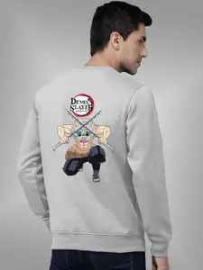 BAESD Men Graphic Printed Sweatshirt