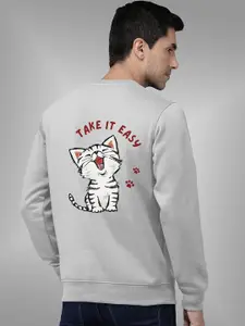 BAESD Men Round Neck Sweatshirt