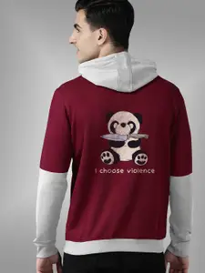 BAESD Men Hooded Long Sleeves Sweatshirt