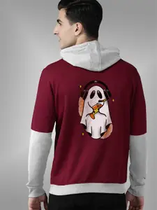 BAESD Men Hooded Long Sleeves Sweatshirt