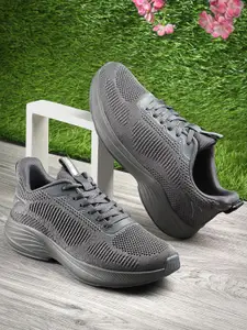 Action Men Mesh Running Lace-Ups Non-Marking Shoes