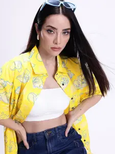 Kook N Keech Mickey Mouse Printed Pure Cotton Casual Shirt