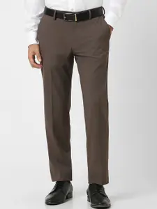 Van Heusen Men Slim Fit Formal Trousers