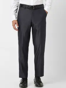 Van Heusen Men Regular Fit Mid-Rise Cotton Trouser