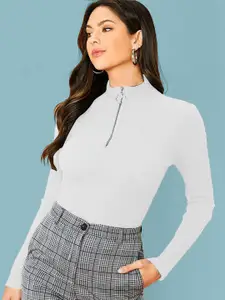 Dream Beauty Fashion Women High Neck Long Sleeves Top