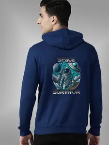 BAESD Men Printed Hooded Sweatshirt