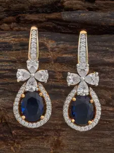 Kushal's Fashion Jewellery Embellished Bridal Contemporary Drop Earrings