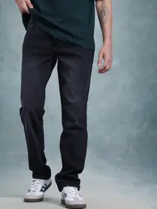 The Roadster Life Co. Men Slim Fit Mid-Rise Light Fade Jeans