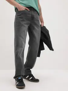 The Roadster Life Co. Men Mid-Rise Light Fade Stretchable Relaxed Fit Jeans