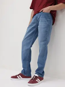 The Roadster Life Co. Men Mid-Rise Light Fade Stretchable Relaxed Fit Jeans