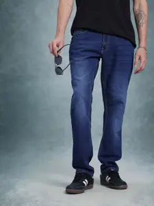 Roadster Men Slim Fit Mid-Rise Light Fade Jeans