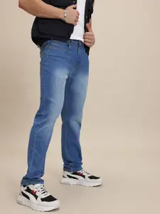 The Roadster Life Co. Men Relaxed Fit Mid-Rise Light Fade`