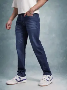 The Roadster Life Co. Men Regular Fit Crinkled Jeans