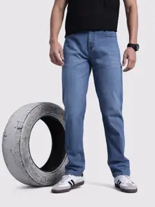 The Roadster Life Co. Men Straight Fit Stretchable Jeans