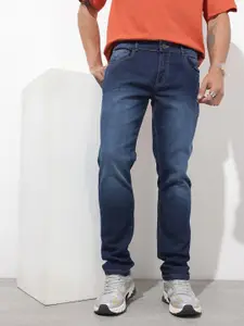 The Roadster Life Co. Men Slim Fit Light Fade Stretchable Jeans