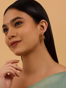 Kushal's Fashion Jewellery Spherical Chandbalis Earrings