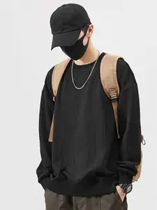 StyleCast Men Self Design Sweatshirt