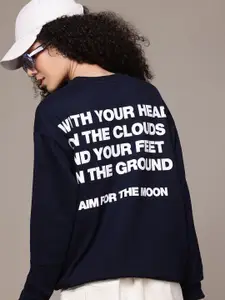 The Roadster Lifestyle Co. Printed Sweatshirt