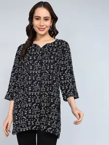 Tviksha Fashion Women Geometric Printed Kurti