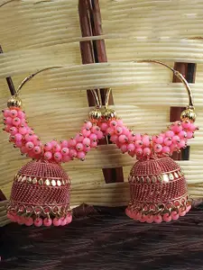 JMBW INTERNATIONAL Contemporary Jhumkas Earrings