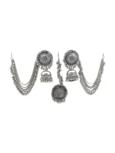 JMBW INTERNATIONAL Garnet Earrings