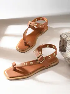 Zebba Women tierra One Toe Flats