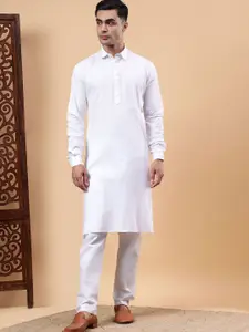 Yugnik Men Regular Pure Cotton Kurta with Pyjamas