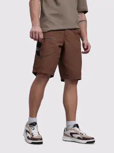 The Roadster Life Co. Men Mid-Rise Pure Cotton Relaxed Fit Shorts