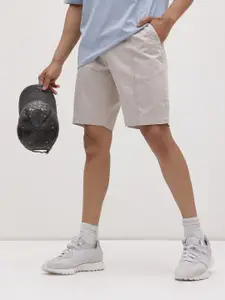 The Roadster Life Co. Men Front Seam Relaxed Fit Cotton Chino Shorts