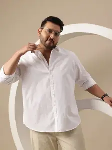 Sztori Plus Size Cotton Casual Shirt