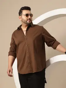 Sztori Plus Size Cotton Casual Shirt