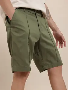 The Roadster Life Co. Men Pure Cotton Relaxed Fit Regular Shorts