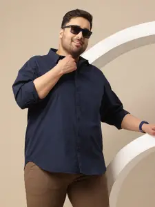 Sztori Plus Size Cotton Casual Shirt