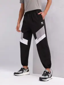 HRX by Hrithik Roshan Men Lifestyle Colorblocked Joggers with Toggle