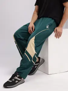 HRX by Hrithik Roshan Men Contrast Panel Relaxed Lifestyle Track Pants