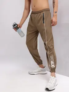 HRX by Hrithik Roshan Men Printed Detail Contrast Piping Training Joggers