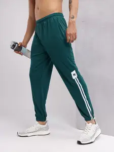 HRX by Hrithik Roshan Men Side Stripes Rapid-Dry Training Joggers