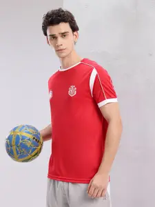 HRX by Hrithik Roshan Brand Logo Print Rapid-Dry Football T-shirt