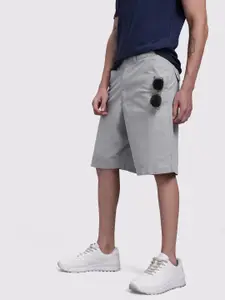 The Roadster Life Co. Men Pure Cotton Relaxed Fit Bermuda Shorts