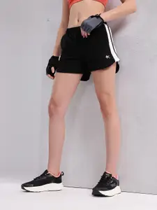 HRX by Hrithik Roshan Women Side Striped Training Shorts