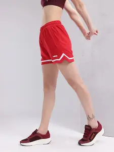 HRX by Hrithik Roshan Women Striped Training Shorts