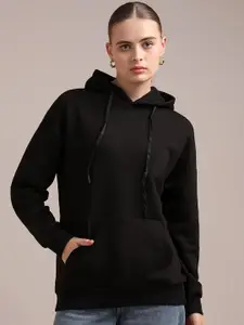 The Roadster Lifestyle Co. Women Hooded Pullover Sweatshirt