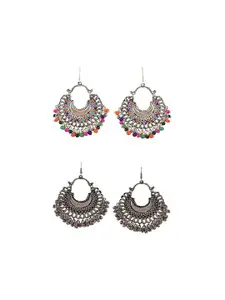 JMBW INTERNATIONAL Contemporary Chandbalis Earrings