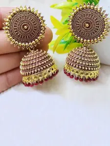 JMBW INTERNATIONAL Contemporary Jhumkas Earrings