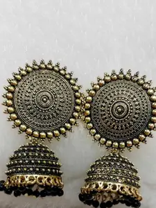 JMBW INTERNATIONAL Contemporary Jhumkas Earrings