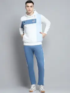 Monte Carlo Men Graphic Printed Hooded Neck Tracksuits