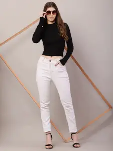 NoBarr Women Crop Pullover Sweater