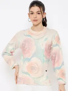 Duke Women Floral Printed Pullover