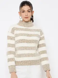 Duke Women Striped Pullover