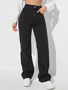 The Roadster Lifestyle Co Women Cotton Wide Leg Jeans